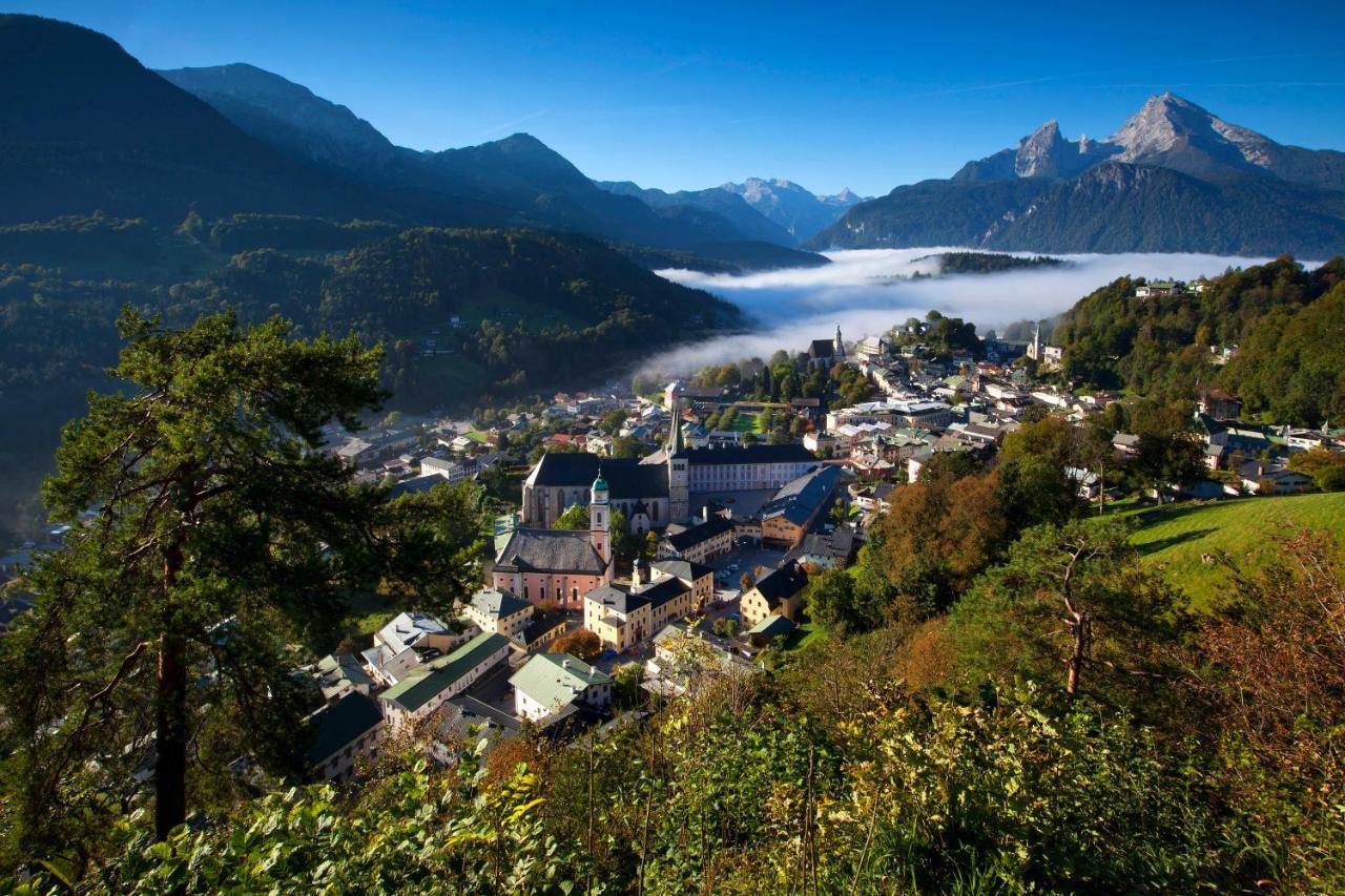 Ferienwohnungen Weiherbach - Hallenbad Berchtesgaden Dış mekan fotoğraf